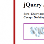 jQuery .append() ve appendTo() nedir ? nasıl kullanılır ?